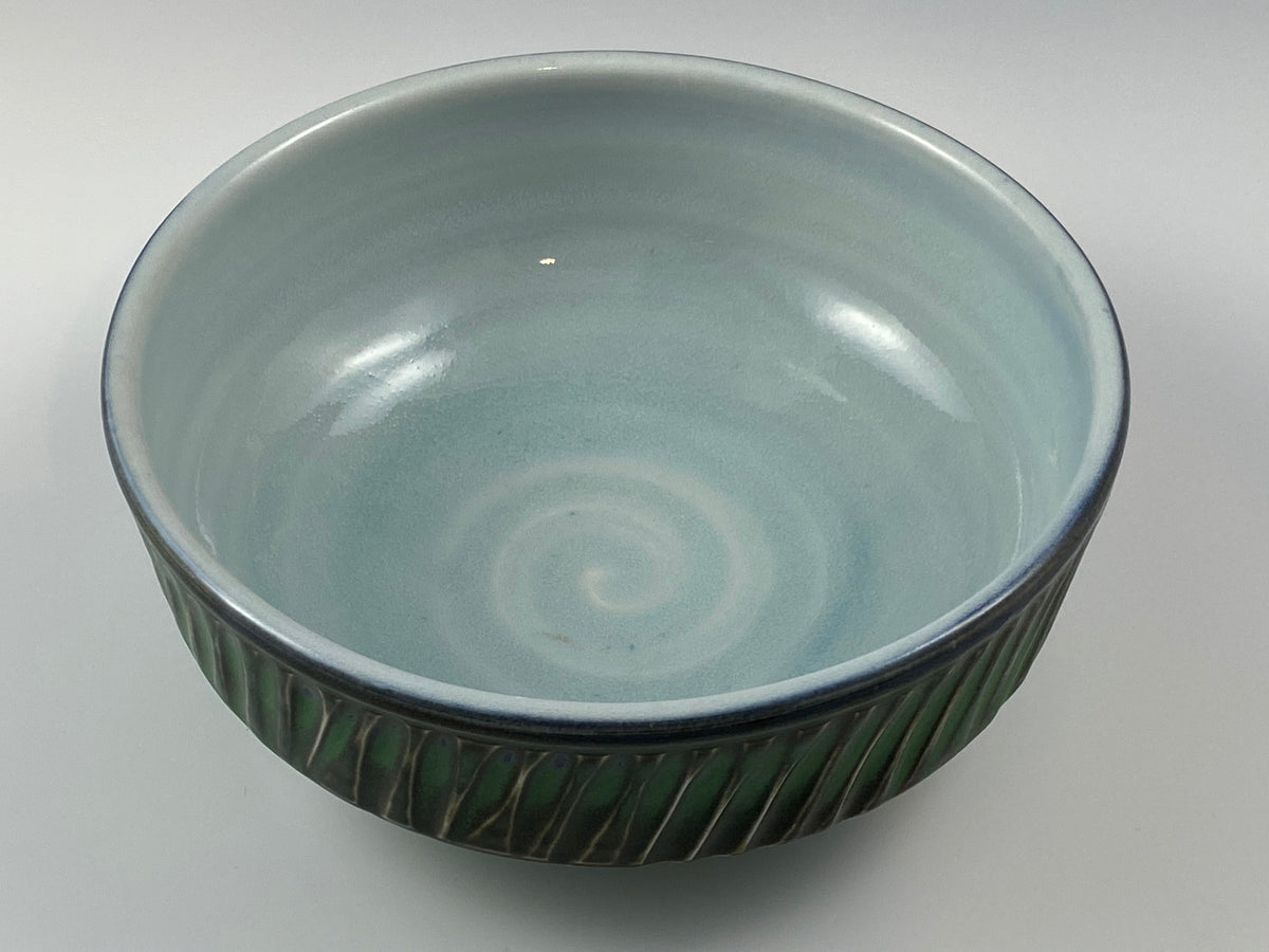 Light Green Mixing Bowl-DAVID PORRAS POTTERY – David Porras Pottery