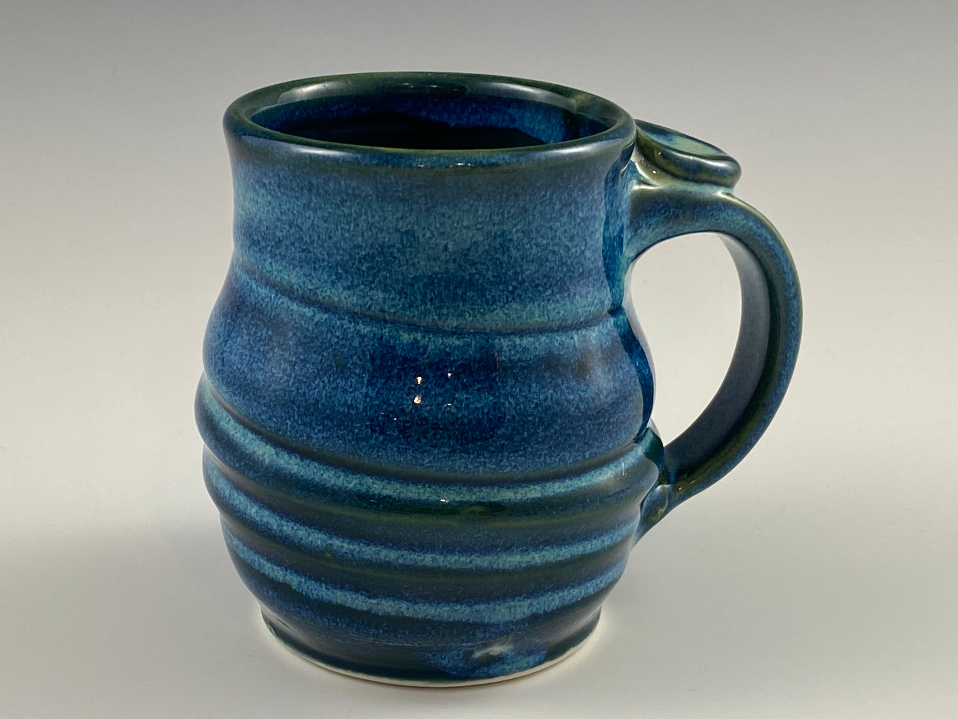 Deep Blue 6 oz. Mug-David Porras Pottery – David Porras Pottery